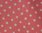 Etoiles brillantes argentées sur fond rose - Coton et lin - 6 metros