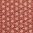 Asanoha - Motif feuille de lin en rouge - coton - 10m