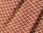 Seikaiha - Rouge sur fond beige - Coton de Sevenberry - 10m