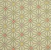 Asanoha dotted - Natural - Cotton