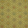 Asanoha dotted - Beige - Cotton