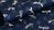 Tonbo y flechas - en azul oscuro - Algodón - 10 mts
