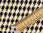 Grapas - tela de algodón sedoso en amarillo y azul marino - de Kokka - 6m