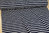 Rayas azul oscuro - Tela de punto de hilo de algodón teñido de Kokka - 6m