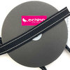 Cinta Echino 25mm - negro - 10m