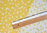 Pois - jaune - Double gaze de coton fil teint par Kokka - 6m