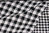 Cuadrados Vichy - negro - Algodón Dobby de hilo teñido de Kokka - 6m
