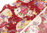 Tsubaki yukiarare - Rouge profond -  Coton de Kokka - 10m