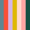 Pastel colors lines - Bold &amp; Bloom by Susan Driscoll for Dashwood Studio - Rayon - 15m